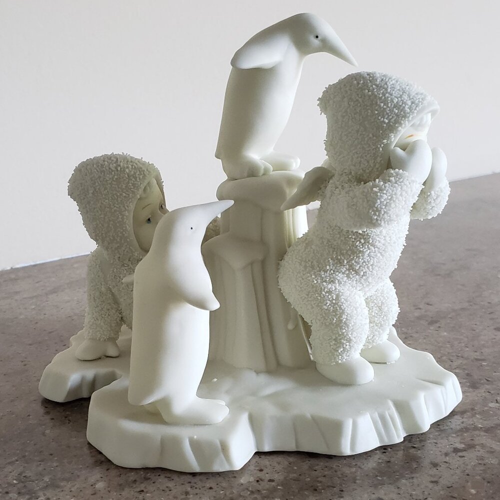 Dept 56 Snowbabies Figure "You Can't Find Me'" Retired 2000 Pre…